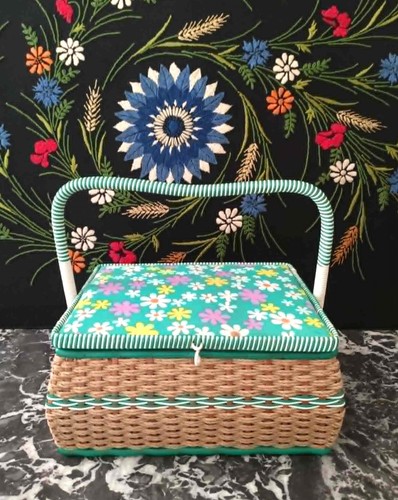 Boite couture osier - couture,