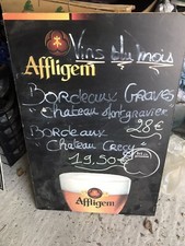 plaque publicitaire bière Ardoise