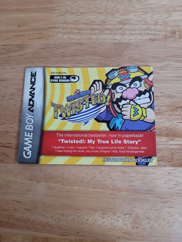 Wario ware twisted game - ware, boy