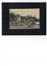 France carte postale ancienne usagée .AUXONNE. "démolition des remparts".