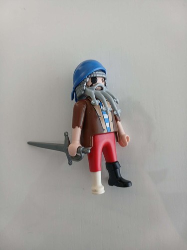 Figurine playmobil pirate avec - pirate,