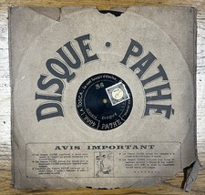 Disques pathe centre - disques,