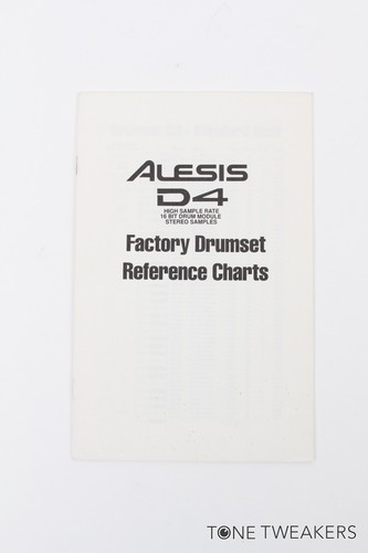 Alesis factory drumset - d4,