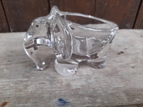 Vide poche elephant - elephant, cristal