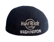 Casquette Hard Rock Cafe Washington Black Cap Flexfit Collector / One Size T.U