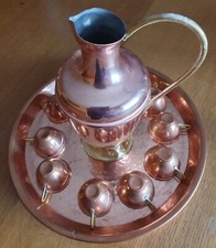 Service à Thé en Cuivre