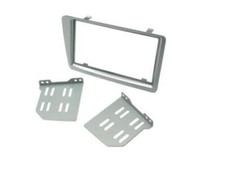 CD Voiture Radio Stéréo Double din Argent Façade Plaque Panneau Pour Honda Civic