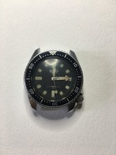 Seiko diver midsize automatic 4206-A, black bezel steel case