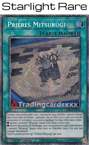 Prières mitsurugi - yu-gi-oh!,