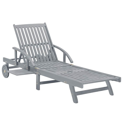 Bois acacia massif chaise - bois,