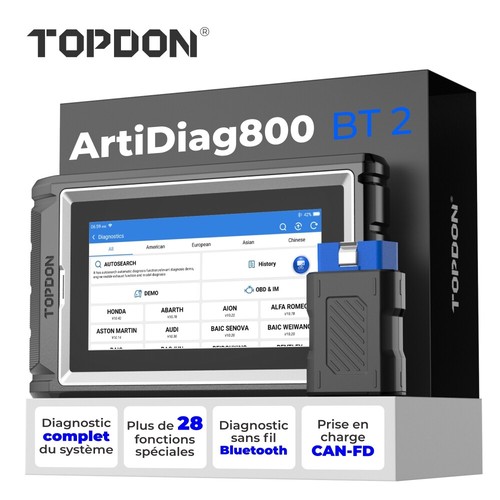 Topdon ad800 valise - topdon, bt