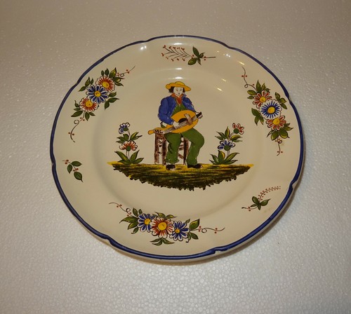Assiette faïence decorative - assiette,