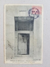 CPA Porte de la Chambre qui servait de Prison à Louis XVI