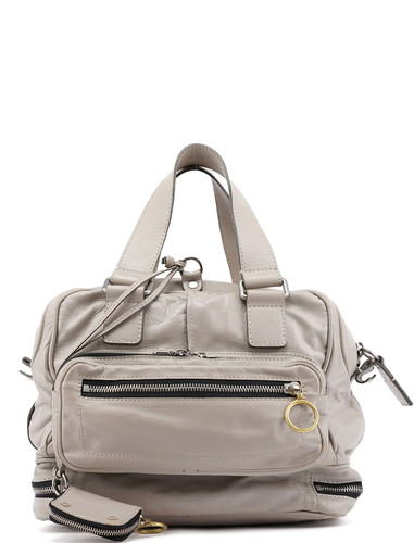 Ivory calfskin betty - ivory, tote