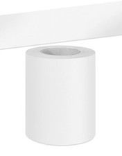 Bordure de papier peint Blanc givré Décoration murale amovible Frise Murale A...