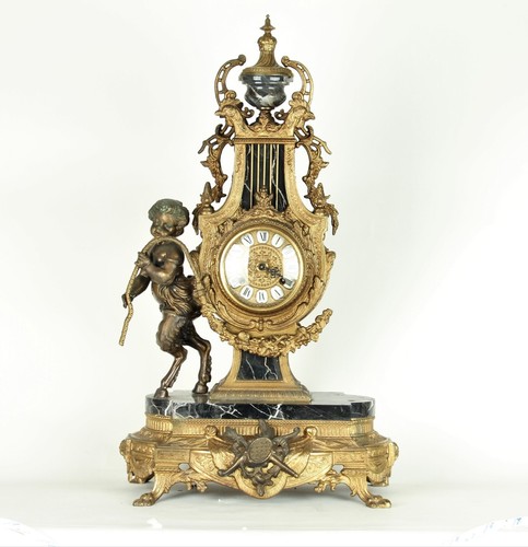Horloge cheminée baroque - de,