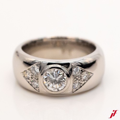 Bague 950 platine environ - bague,