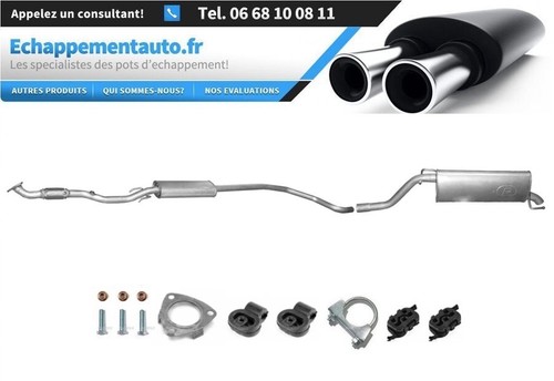 échappement opel corsa 4 - opel, 1.4