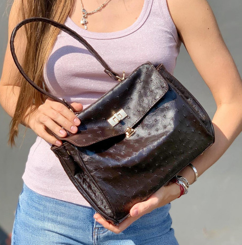 Sac main femme - à, marron