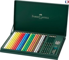 Faber-Castell 210051Polychromos Colored Pencils, Set de 48 Crayons de Couleur