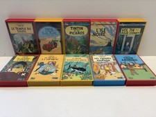 10 VHS Tintin 