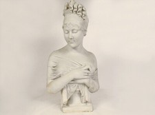 Sculpture buste marbre Carrare