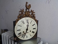 ANCIEN MOUVEMENT HORLOGE COMPTOISE AUX COQ ODO 97 DANS L ETAT A REPARER