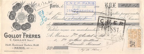 1924 gollot freres paris - freres,