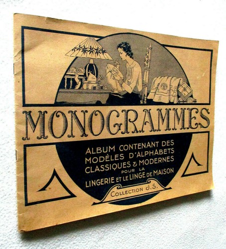 Broderie monogrammes album - broderie,