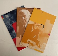 Cassina I Mastri - 1997 , 3 Catalogues / F. Lloyd Wright, Le Corbusier, Rietveld