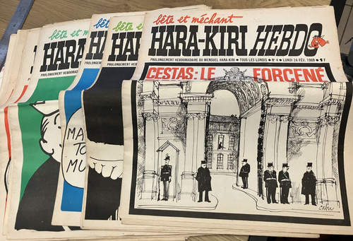 Hara kiri hebdo lot - , 13