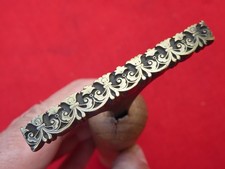 fleuron fer à dorer outil ancien relieur reliure X111