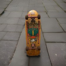 1988 s DOGTOWN Aaron Murray “Fingers” MINI Skateboard Slime Balls Bennett Trucks