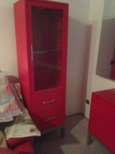 Deux Meubles vitrines éclairées, design TBE