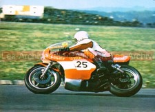 Jean GRANDIDIER YAMAHA TZ 750 N°25 : Carte Postale Moto Postcard #0431