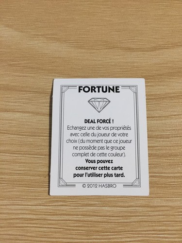 Carte fortune deal - carte,
