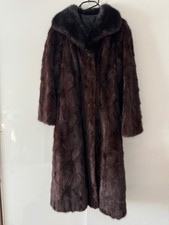 Manteau en véritable vison