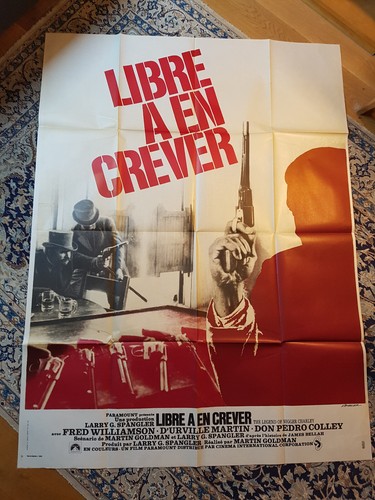 Affiche 1972 libre en - libre, À