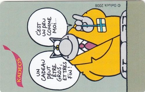 Carte kadeos chat - carte,