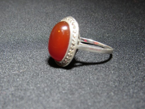 Ancienne bague argent silver - bague,