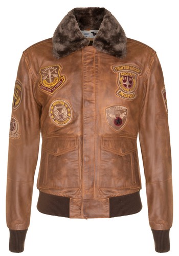 Veste aviateur bomber cuir - aviateur,