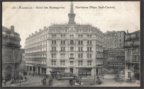 Cpa marseille hotel des - marseille,,