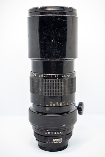 Télé objectif fixe nikon - télé-objectif,