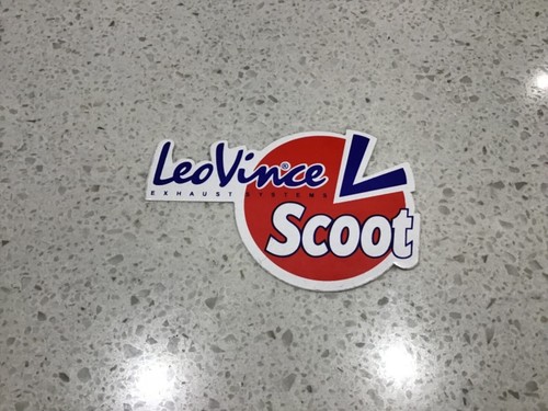Leovince exhaust sticker - leovince,