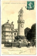 CP 10 AUBE - Troyes - Le Monument des Enfants de l'Aube