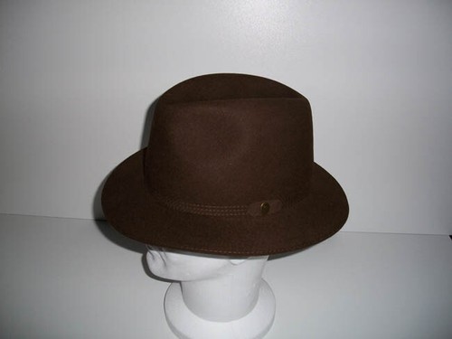 Chapeau homme marron - chapeau,