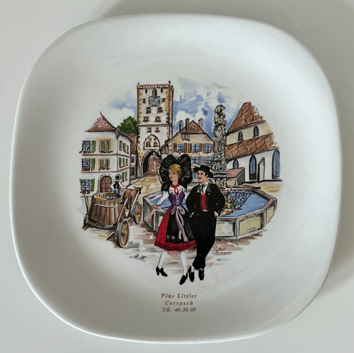 Assiette alsacienne - assiette,