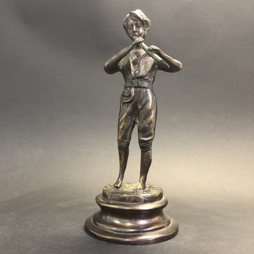 Bronze joueur de flûte - le,