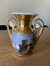 Vase Empire En Porcelaine À