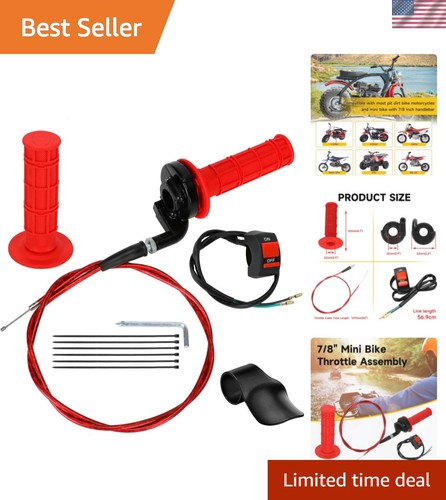 Durable throttle cable kit - throttle,
